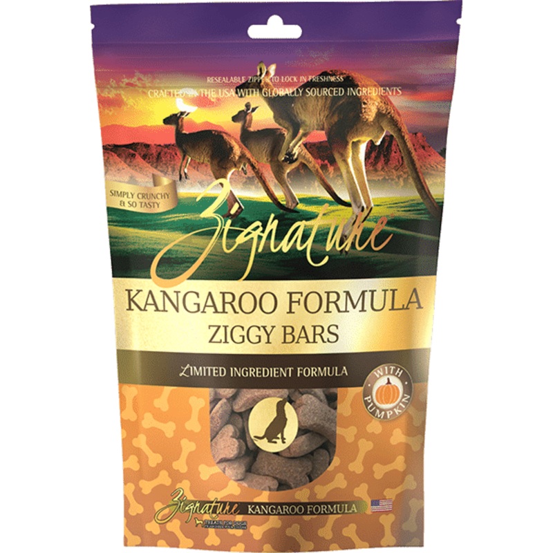 ZIGNATURE KANGAROO FORMULA BISCUIT TREATS FOR DOGS