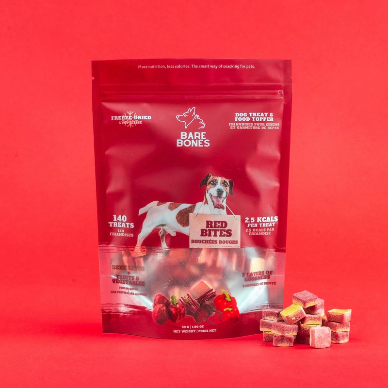 BARE BONES RED BITES DOG TREATS