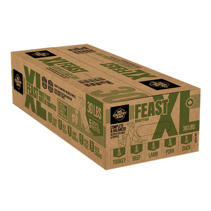 BIG COUNTRY RAW XL 30LBS - FEAST