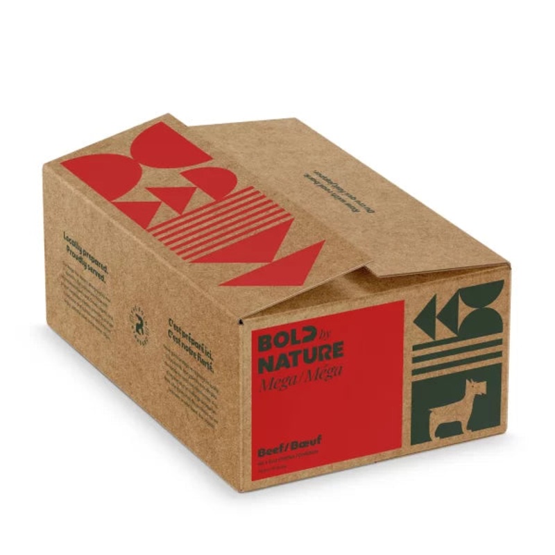BOLD BY NATURE MEGA DOG RAW : BEEF BOX
