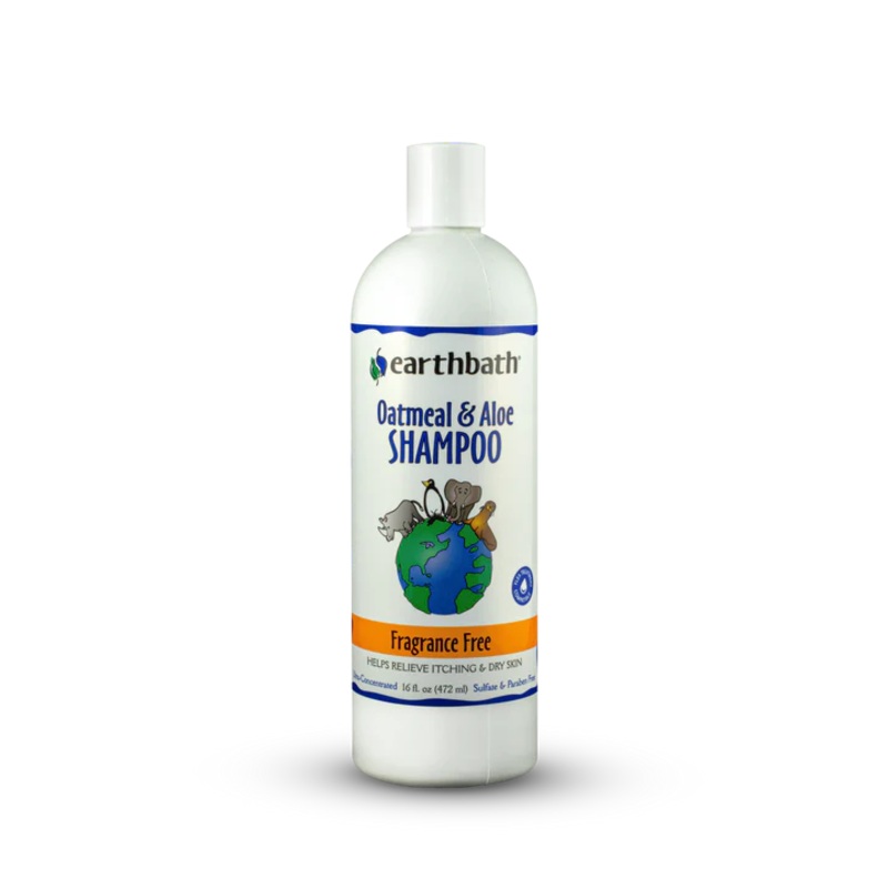 EARTHBATH - OATMEAL AND ALOE FRAGRANCE FREE SHAMPOO