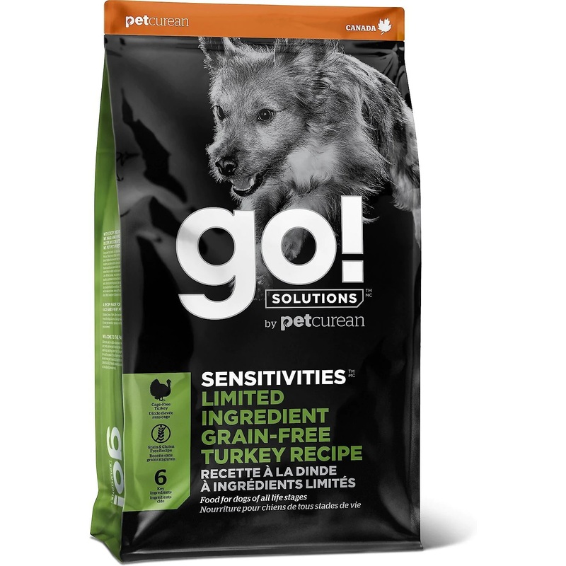 GO! SOLUTIONS SENSITIVITIES  LIMITED INGREDIENT GRAIN-FREE TURKEY RECIPE DOG FOOD
