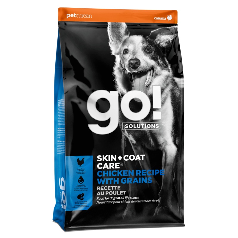 GO! SOLUTIONS SKIN + COAT CARE CHICKEN RECIPE WITH GRAINS FOR DOGS
