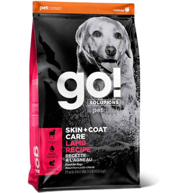 GO! SOLUTIONS SKIN + COAT CARE LAMB RECIPE WITH GRAINS FOR DOGS