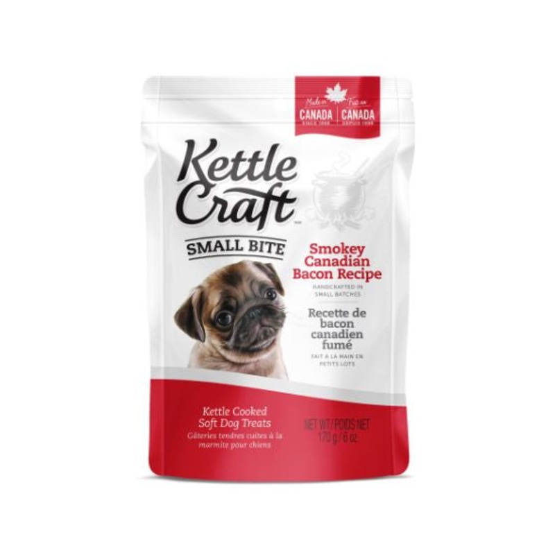 KETTLE CRAFT SMOKEY CANADIAN BACON RECIPE DOG TREATS
