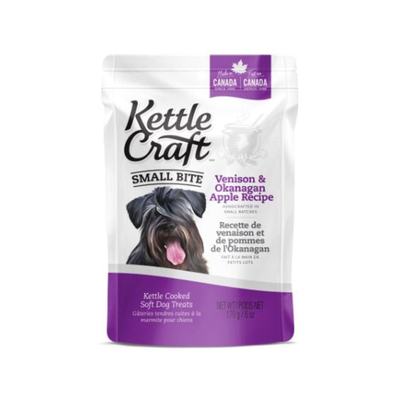 KETTLE CRAFT VENISON & OKANGAN APPLE RECIPE DOG TREATS