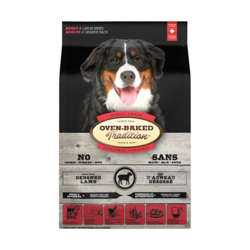 OVEN BAKED TRADITION DOG FOOD FOR LARGE BREED ADULT DOGS  LAMB