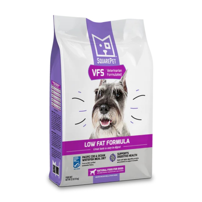 SQUARE PET VFS LOW FAT GASTRO SUPPORT DRY DOG FOOD