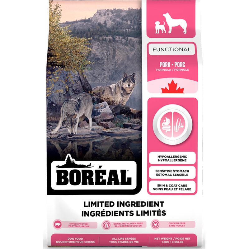 BORAL FUNCTIONAL LIMITED INGREDIENT DOG FOOD : PORK