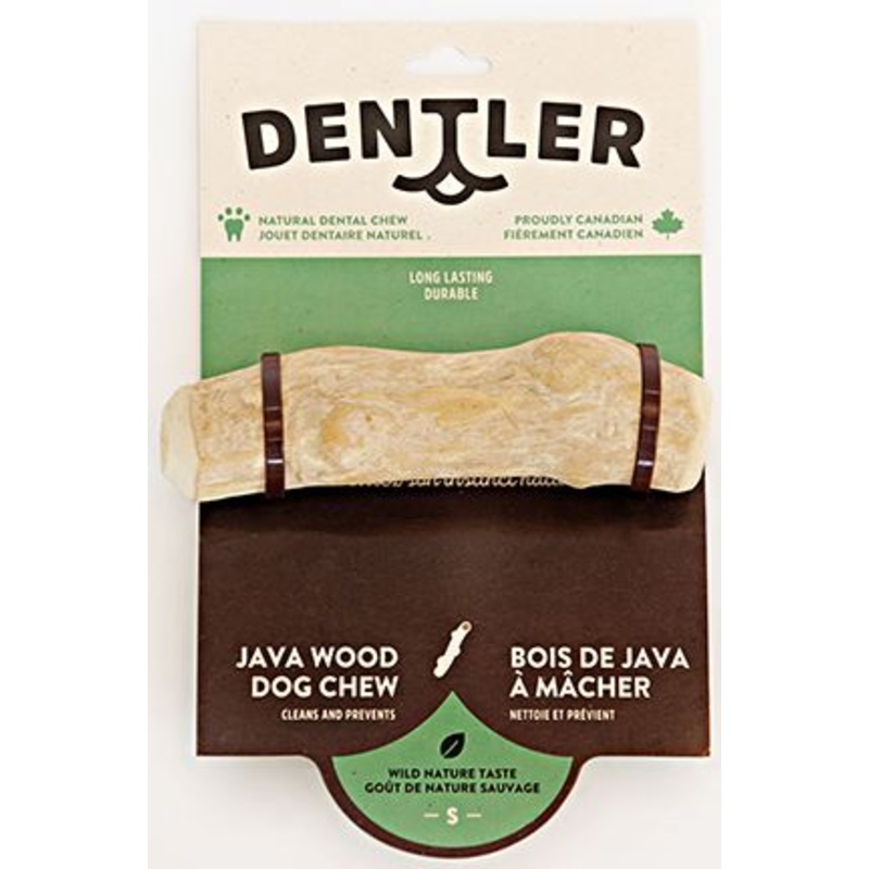 DENTLER ANTLER JAWA WOOD CHEW WILD NATURE TASTE DOG 1PC