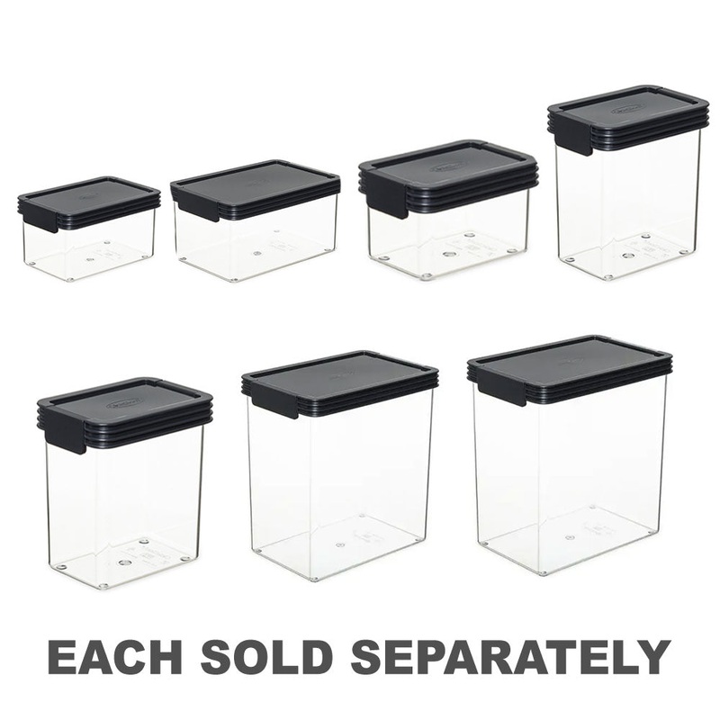 Conteneur de stockage de bases ClickClack (gris)