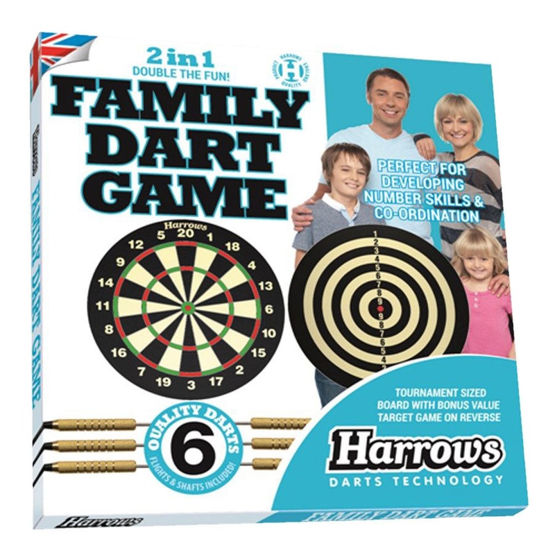 HARROWS FAMILY DART DART 2-en-1 Dart Game